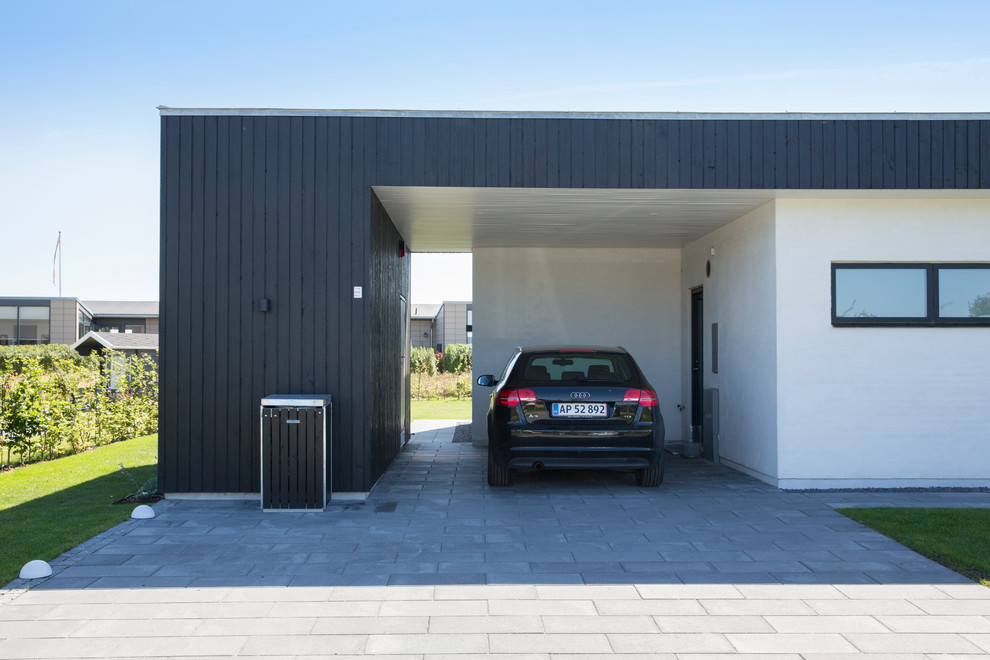 Design ideas for a contemporary garage in Copenhagen.