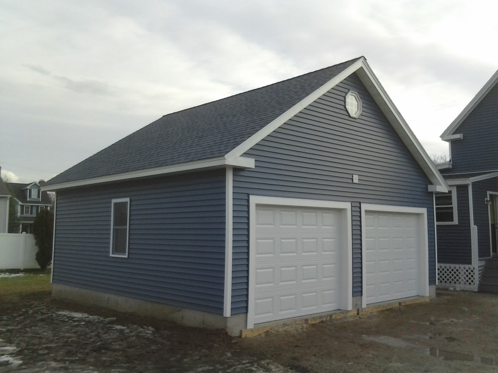 24'x24' Detached Garage - Traditional - Garage - Manchester - by JWS ...