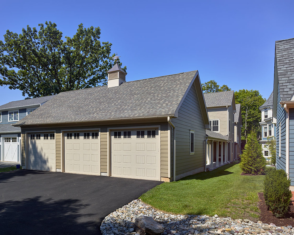 3 car garage, Newtown, PA - Traditional - Garage - Philadelphia - by