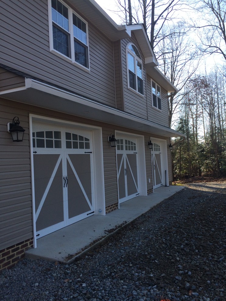 42x20 Two Story Garage Garage Richmond by Virginia Building and