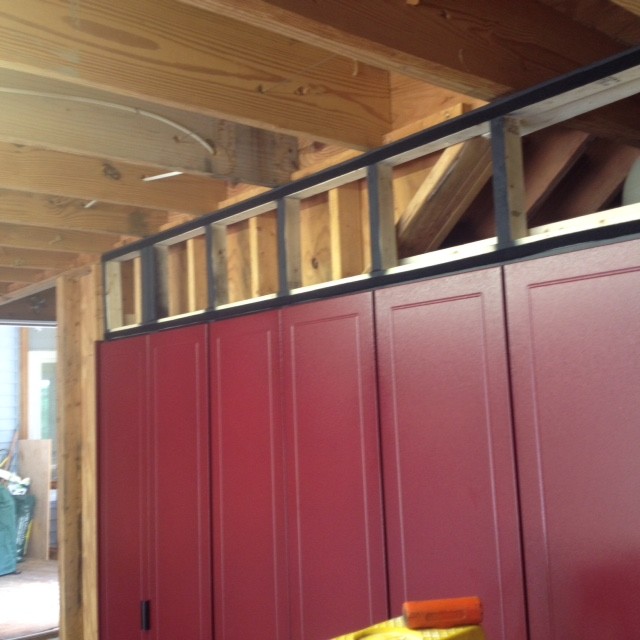A Garage Interior Build Out / Hiding Mechanical Equipment in Your