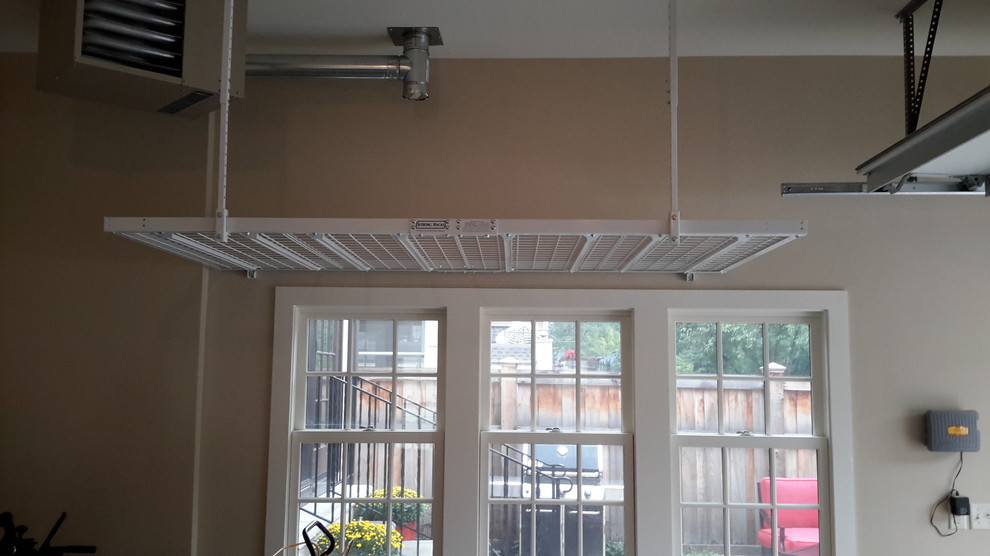 A Well Organized Garage! Industrial Garage Minneapolis by