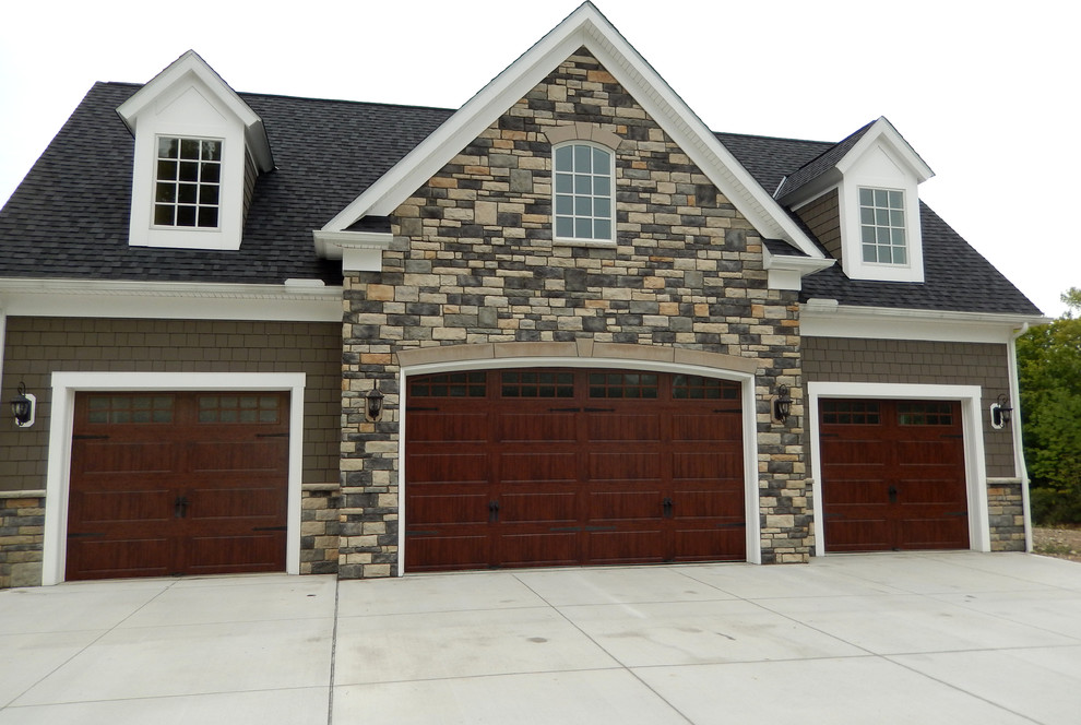 Abundant Traditional Traditional Garage Cleveland by Joseph