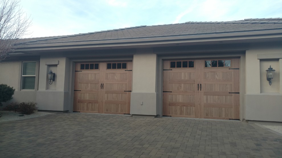 ACCENTS WOODTONES Craftsman Garage Los Angeles by Garage Doors