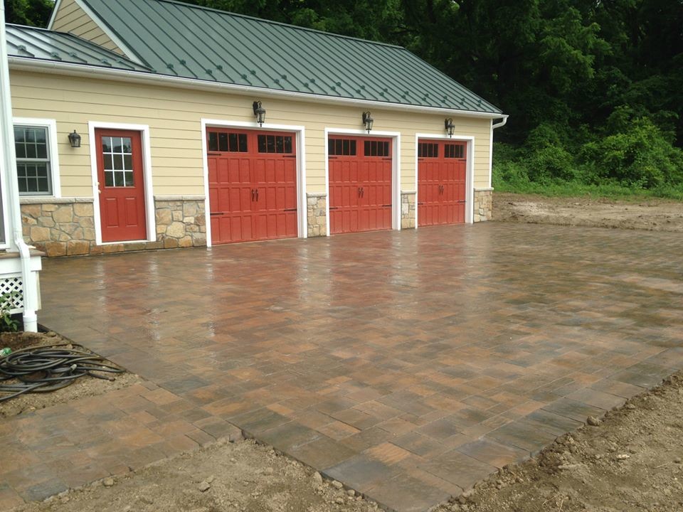 AFTER Three Car Garage Garage Philadelphia by Turnberry