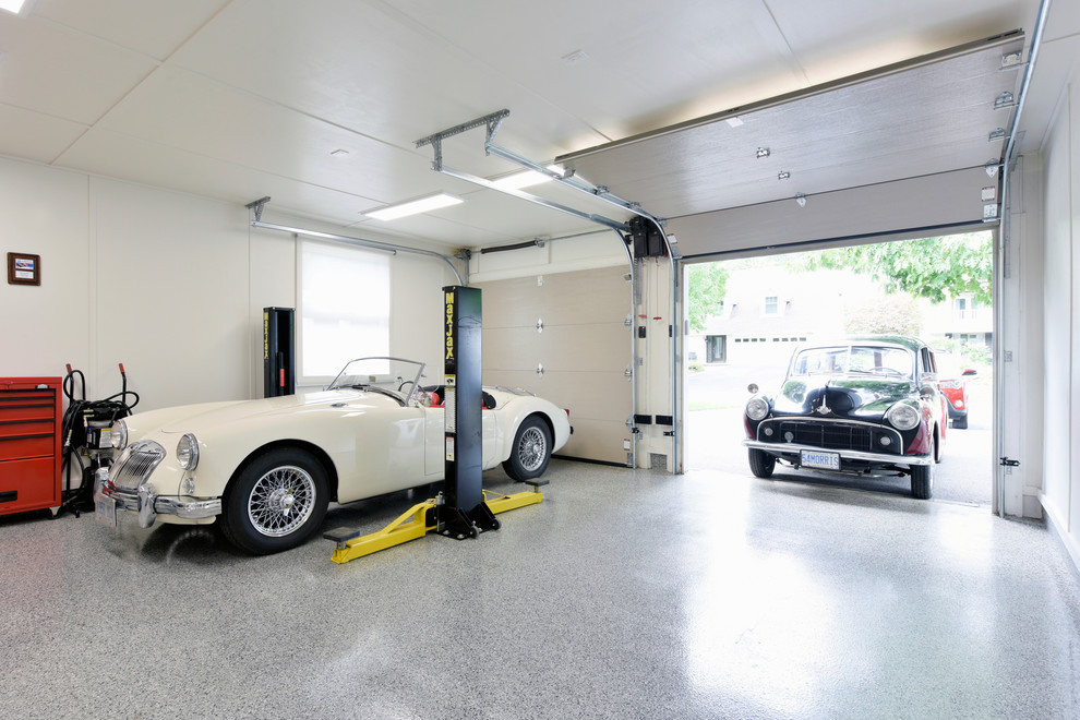 Aleutian Garage Industrial Garage Ottawa by Amsted Design