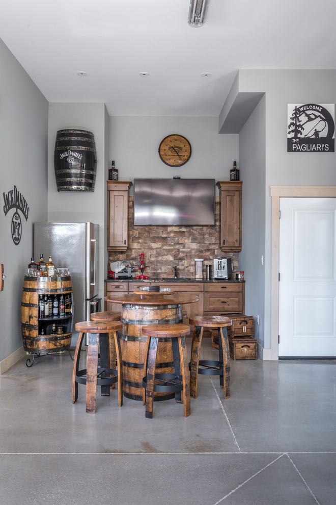 Alice Cottage Custom Home Rustic Garage Other by Alair Homes