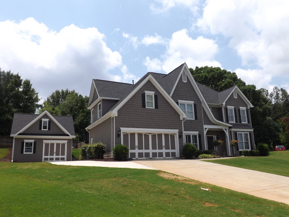 Alpharetta Traditional Garage Atlanta by CRES Builders Corp. Houzz