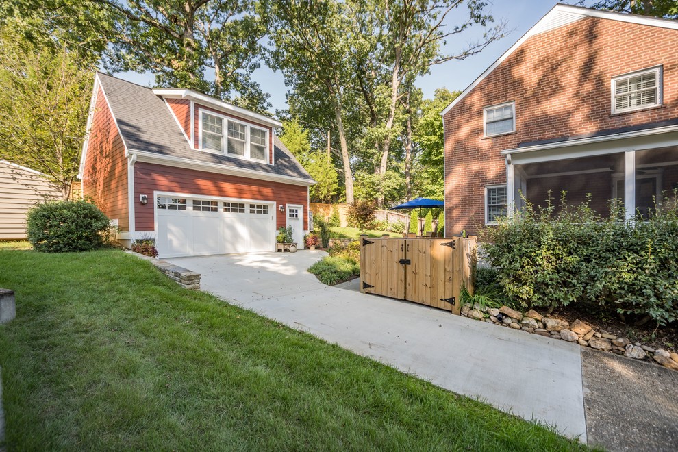 Arlington Forest Detached Garage & Loft Transitional Garage DC