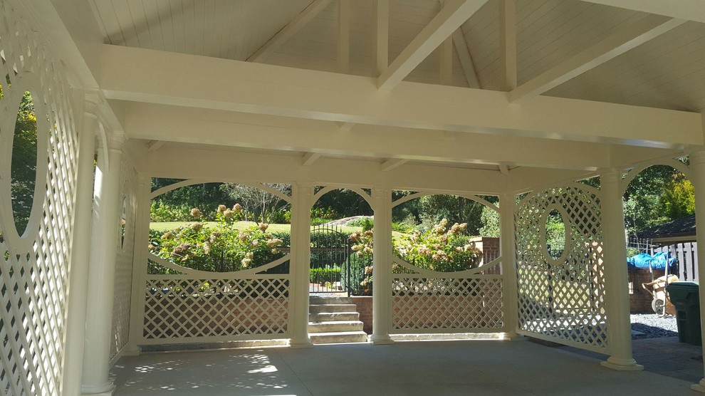 Atlanta Carport Full Paint Job Traditional Garage Atlanta by