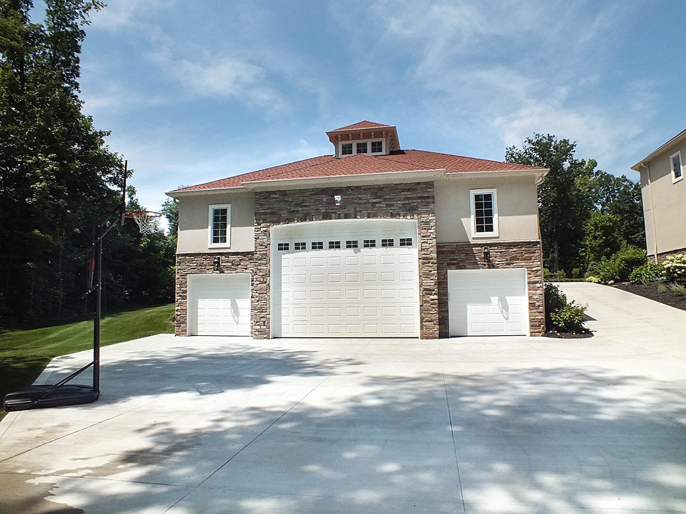 Auburn Renovation 2014 Garage Cleveland by Otero Signature Homes