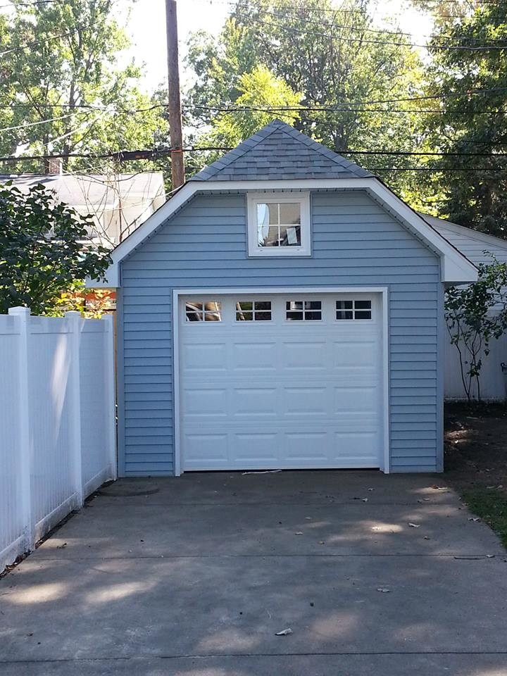 Before & After 1920's Carriage Home Detached Garage Traditional