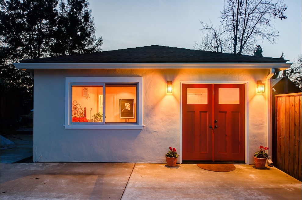 Berkeley garage conversion to an ADU - Traditional - Garage - San ...