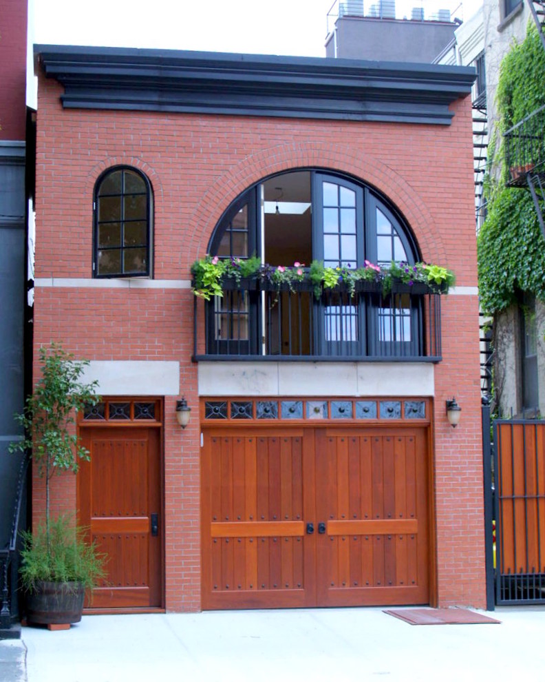 This is an example of a classic single garage in New York.