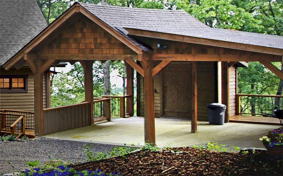 Example of a classic garage design in Atlanta