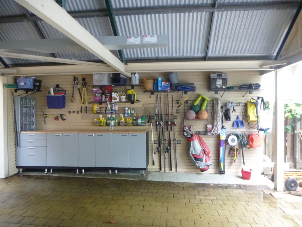 Carport Renovation Industrial Garage Perth by Flexico Houzz