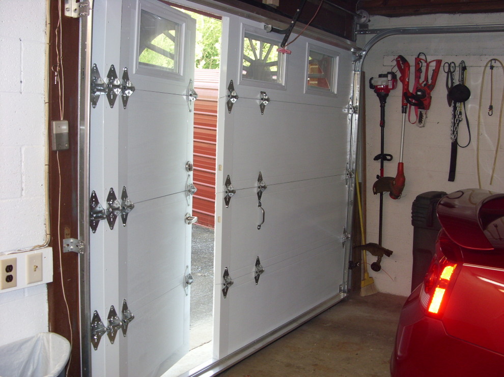 Exemple d'un garage craftsman.