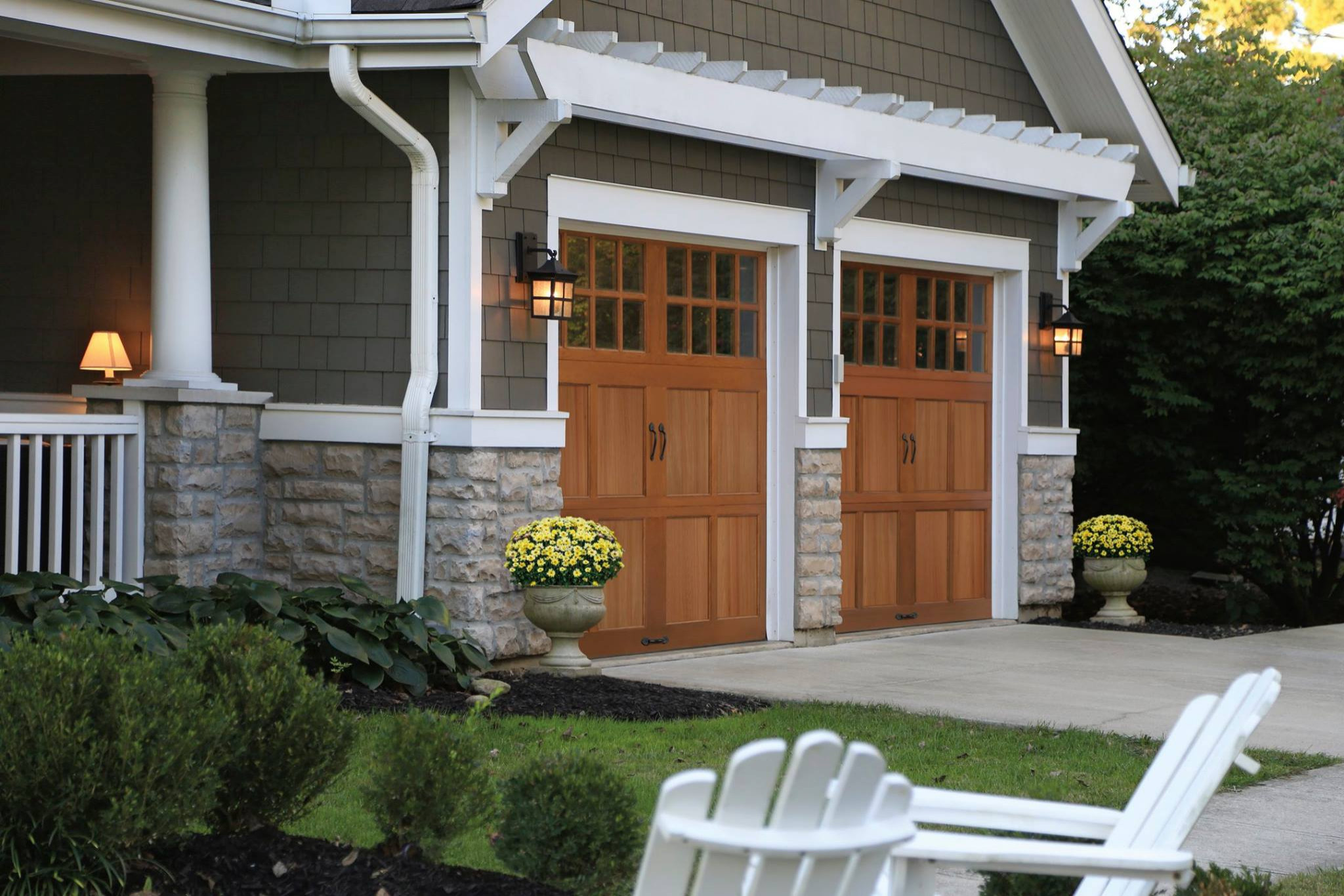 Craftsman Exterior Garage Malibu Craftsman Style Custom Wood Garage