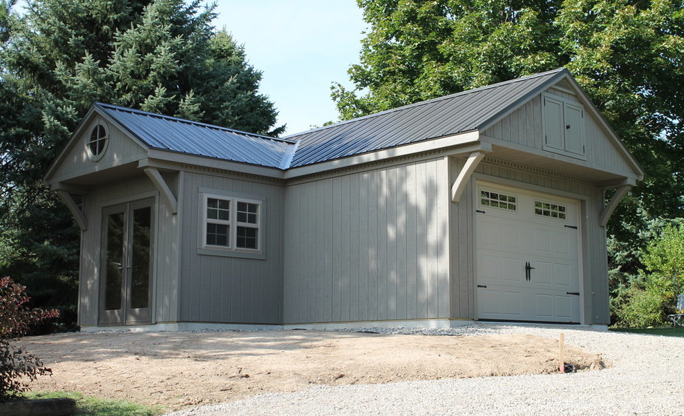 Coach Houses Modern Garage Toronto by Limestone Trail Co. Inc