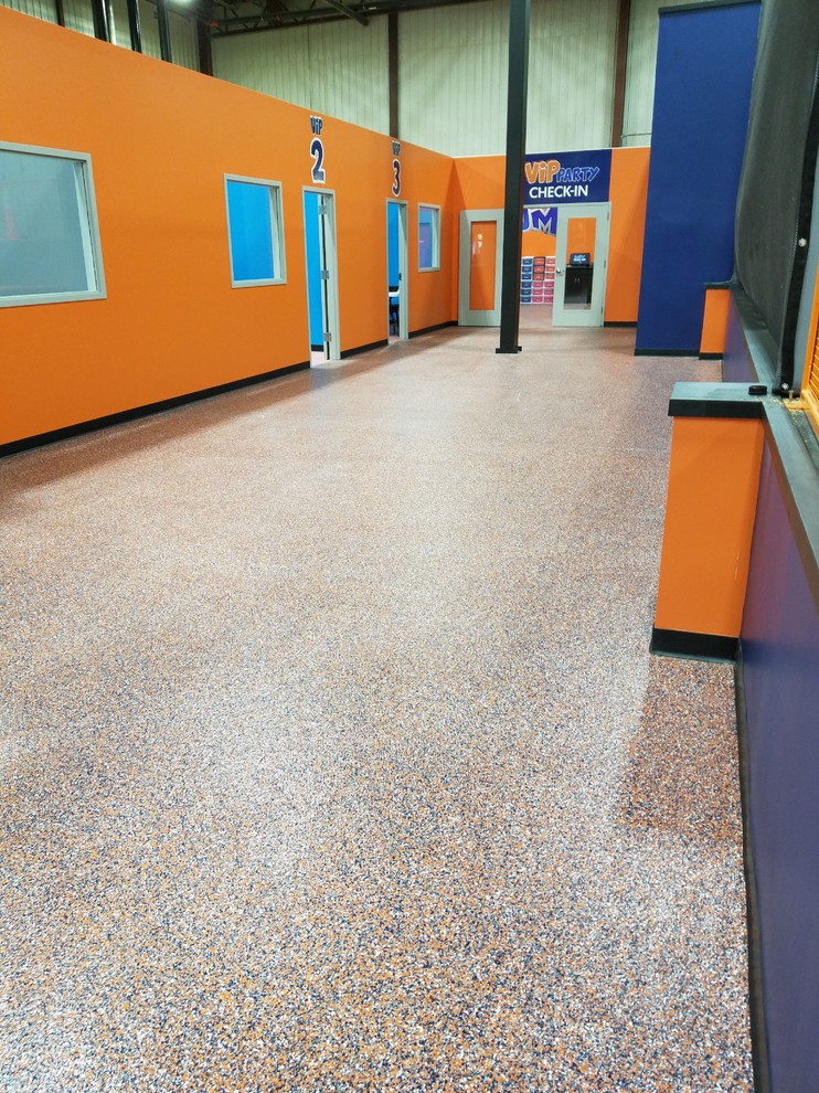 Commercial PremierOne Epoxy Flooring Garage Chicago by Tailored