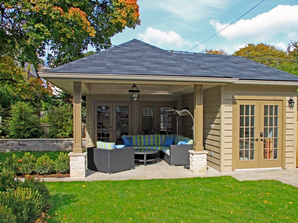Completed Garage Renovation Toronto landscaping Traditional Garage Toronto by Jennifer