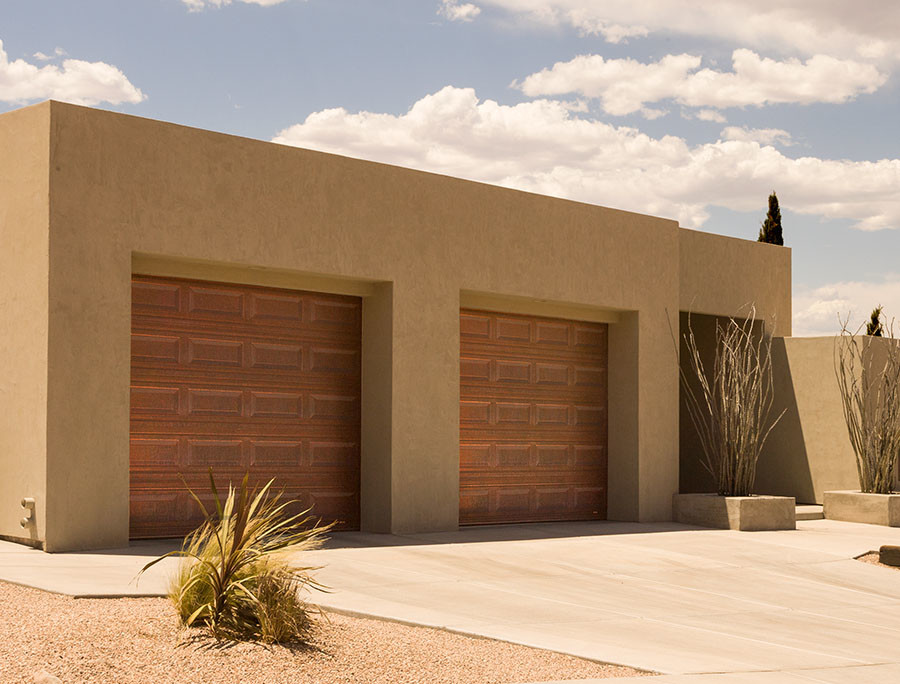 Copper Doors Southwestern Garage Las Vegas by Martin Garage Doors Of Nevada Houzz
