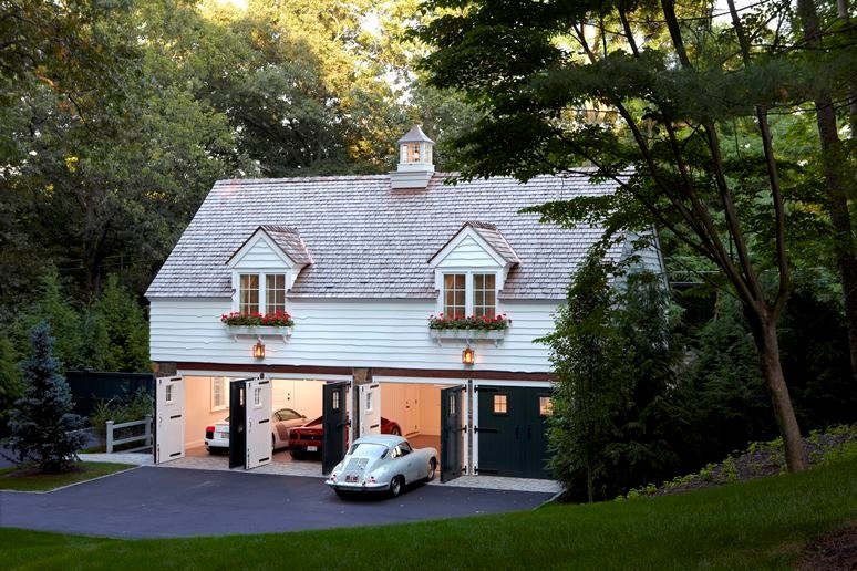 Country Carriage House Traditional Garage Boston by Patrick