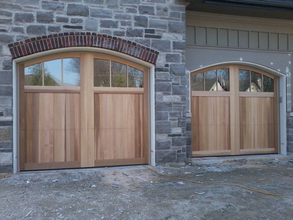 Custom Carriage House Garage Doors Craftsman Garage Toronto by