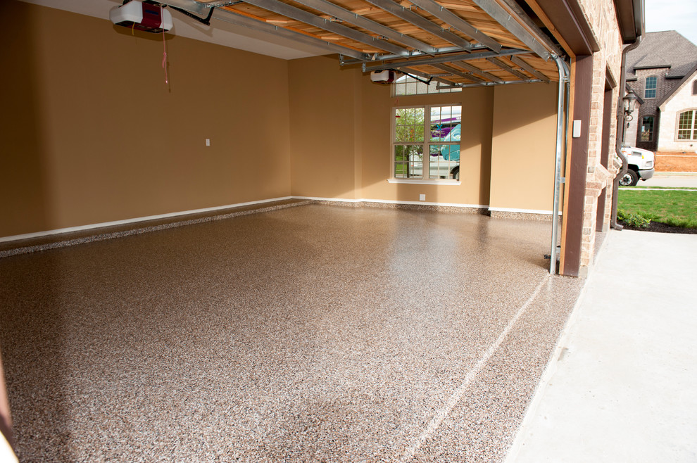 Custom Garage Floor Highland Village Flower Mound Traditional