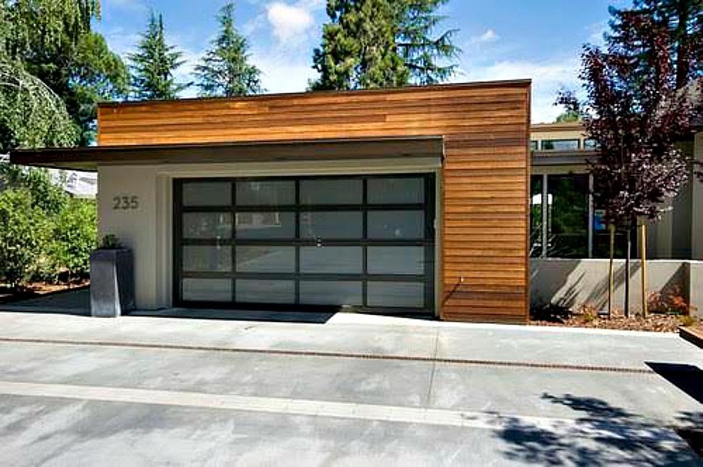 Custom Glass Garage Doors Modern Garage Phoenix By Makeover My Garage Door Houzz