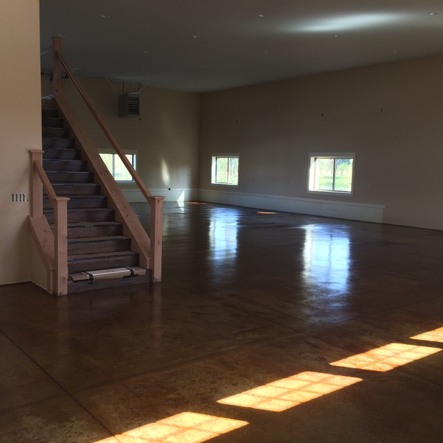 Custom Luxury Car Garage Craftsman Garage Portland by