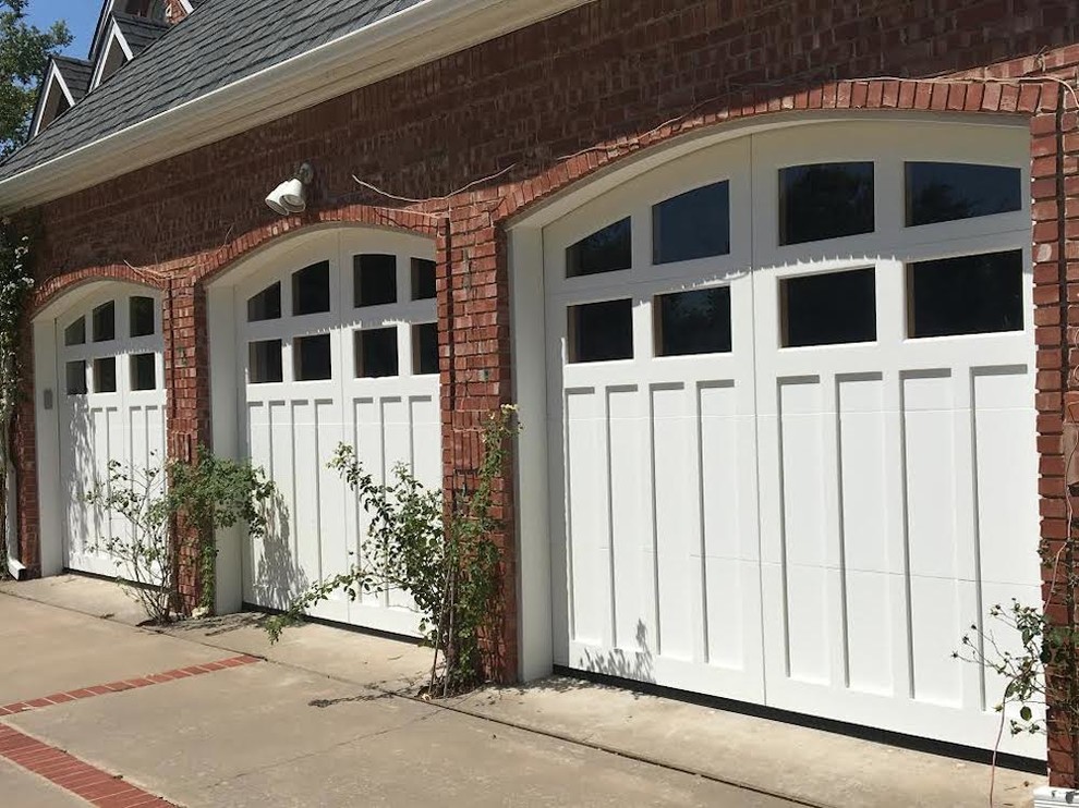 Custom Wood Overlay Traditional Garage Oklahoma City by Trotter