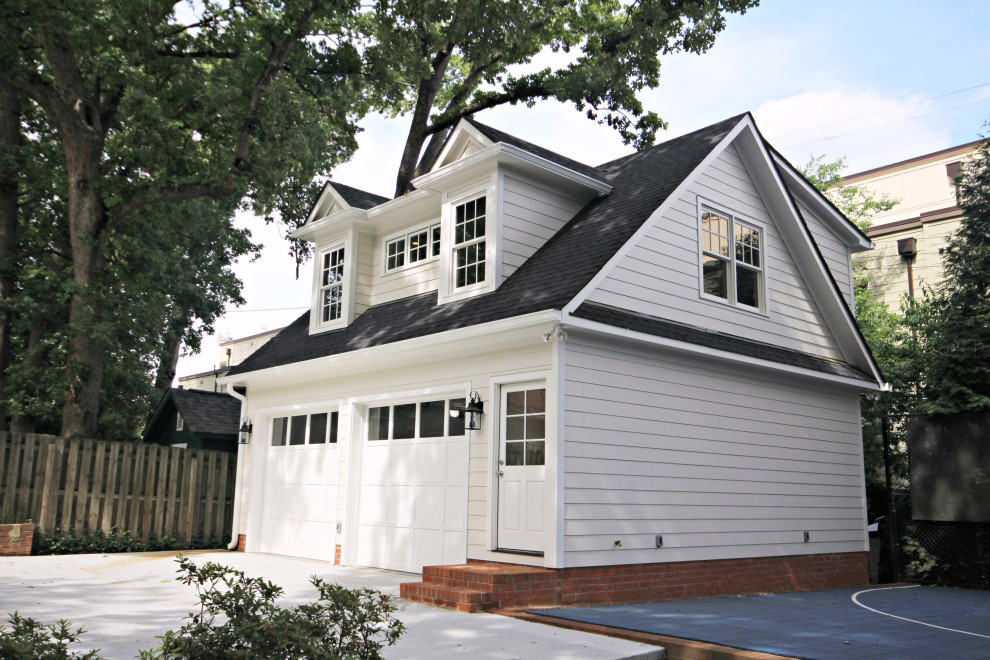Dilworth Historic District Garage & Upstairs Suite Transitional Garage Charlotte by