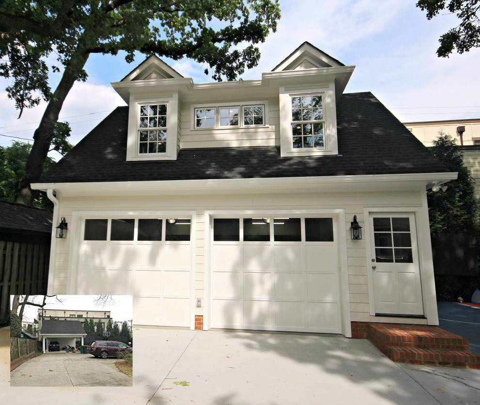 Dilworth Historic District Garage & Upstairs Suite Transitional