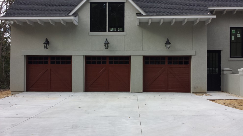 Eden Coast Custom Composite Doors Beach Style Garage Charleston