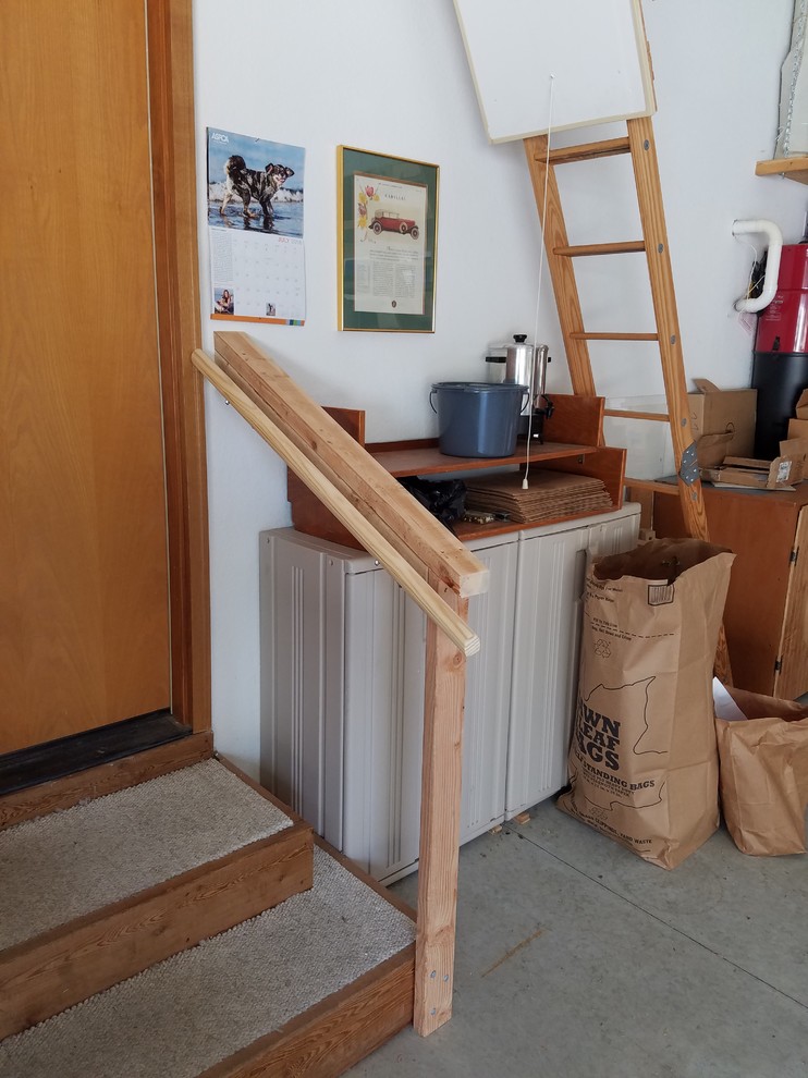 Entry steps from garage into house Garage Kansas City by A.I.P. Solutions LLC Houzz