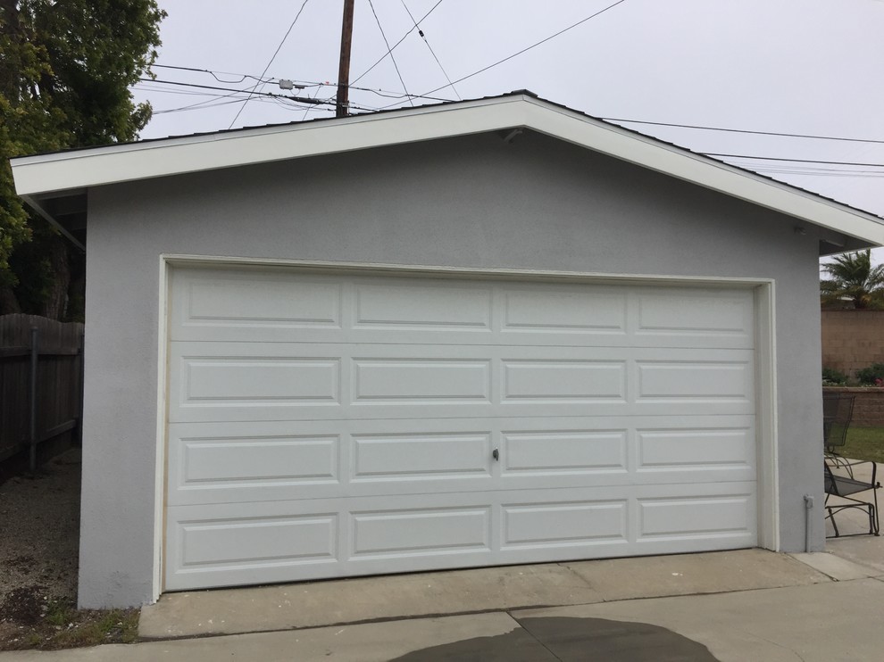 Exterior Repaint Torrance May Contemporary Car Porch Los