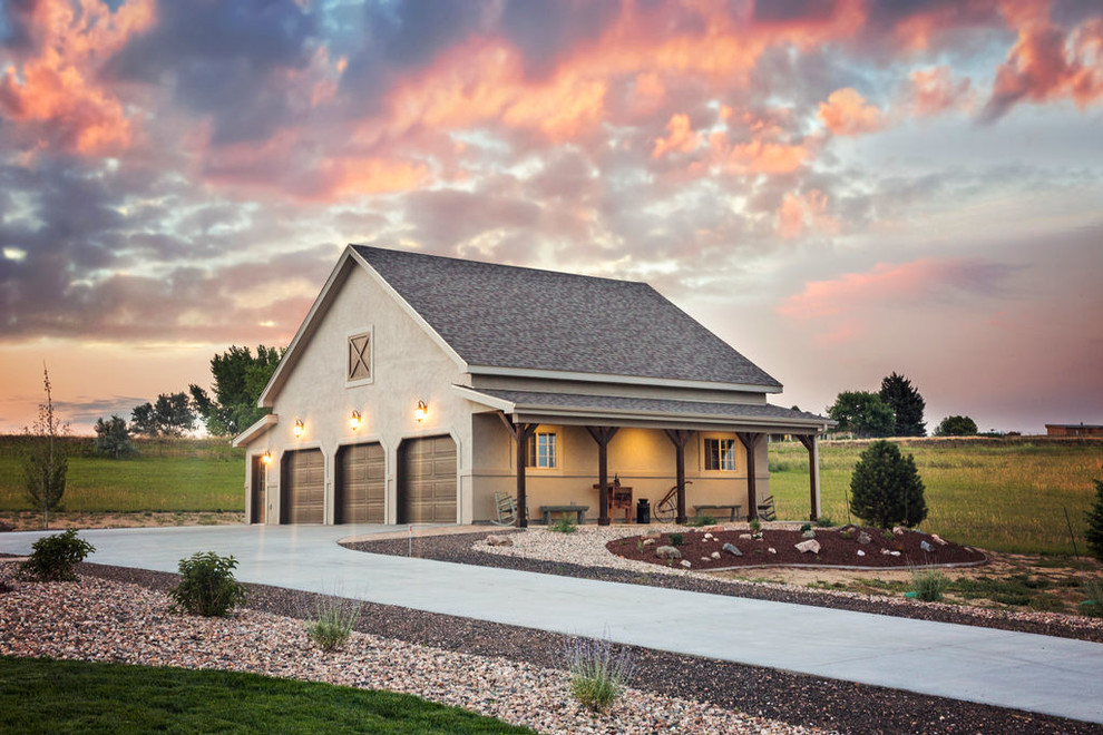 Exteriors Traditional Garage Denver by Spanjer Homes Houzz