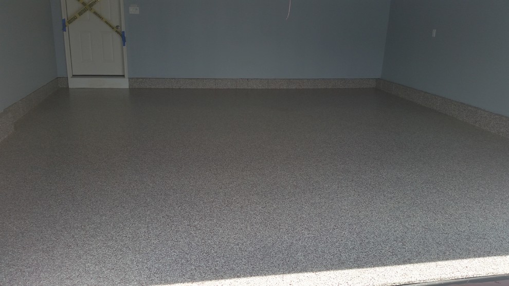 Flooring Project Transitional Garage Philadelphia by Tailored