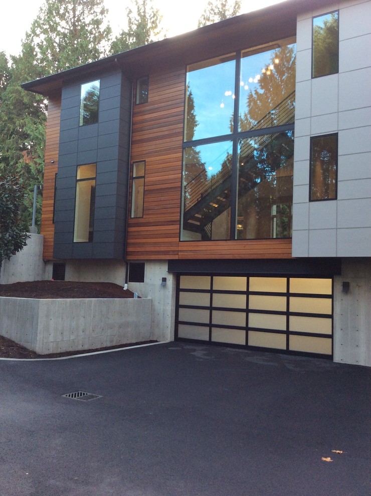 Galaxy Modern Garage Seattle by Richard Flake Architecture Houzz