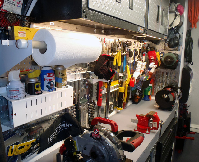 Neat & Tidy Pegboard Garage Organization - Wall Control Pegboard