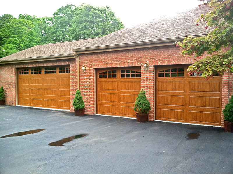 Garage Doors Traditional Garage Bridgeport by American Overhead