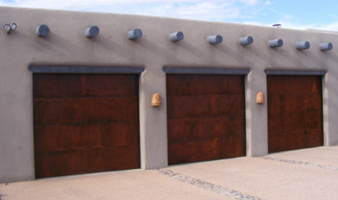 Expansive attached garage in Phoenix.