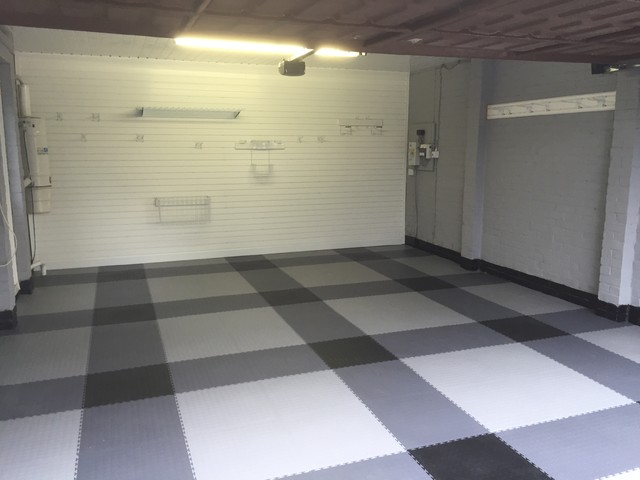 Garage Floor Tiles By Garageflex, Tiling A Garage Floor Uk