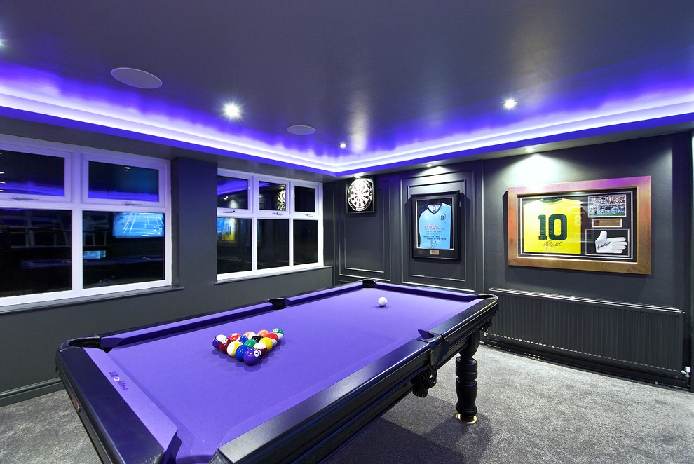 Garage Games Room Conversion Modern Garage Surrey by Cre8tive