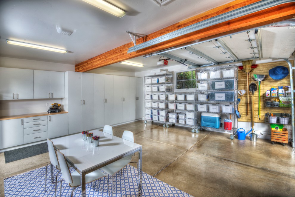 Mora Drive Garage Transitional Garage San Francisco by Organizeology Houzz