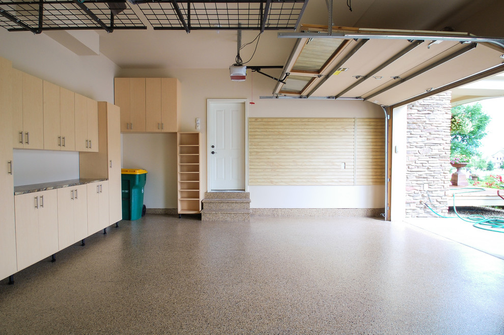 Garage/mudrooms Contemporary Garage Minneapolis by Twin Cities
