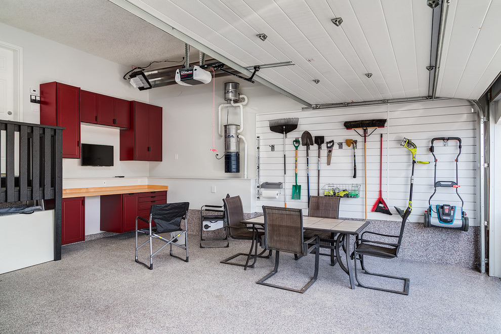 Garage Organization and Storage Industrial Garage Calgary by