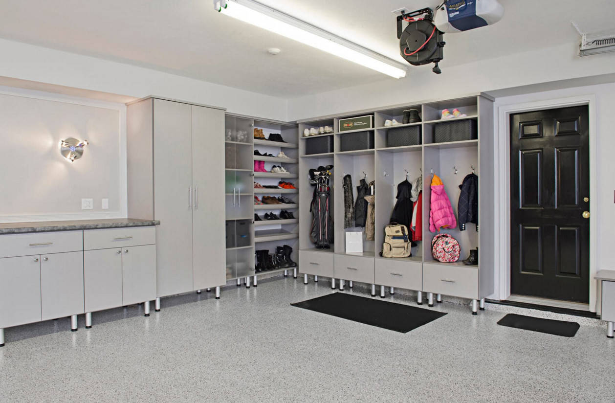 Simple Garage Storage Solutions  Charlotte Closet & Storage Concepts