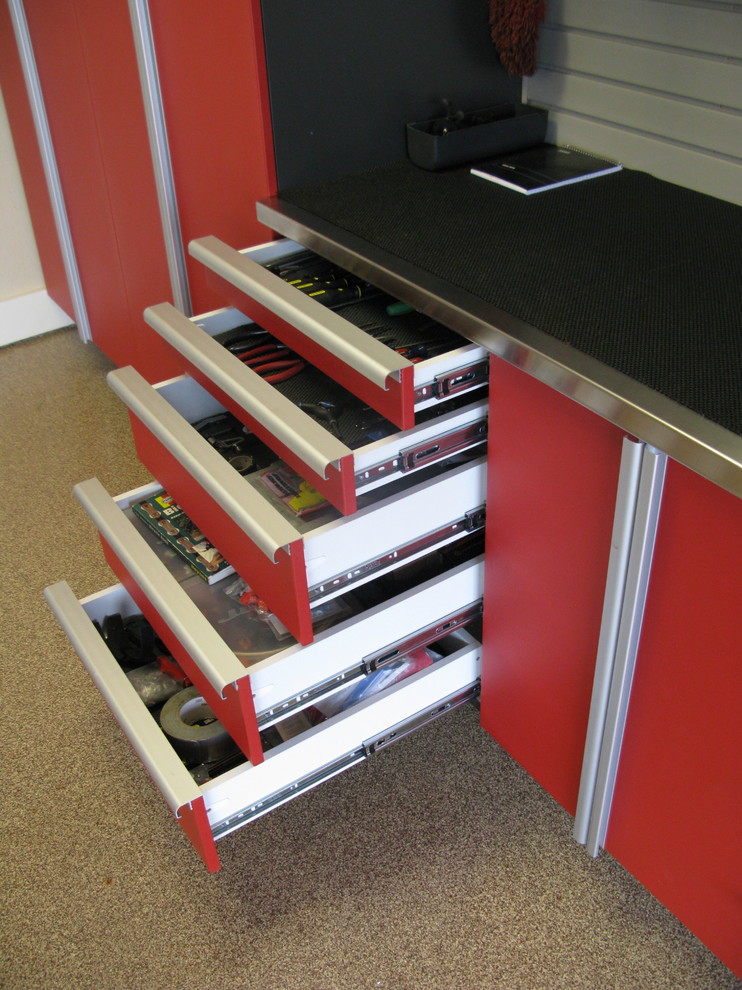 Garage Storage Drawers Modern Garage Other by Custom Storage